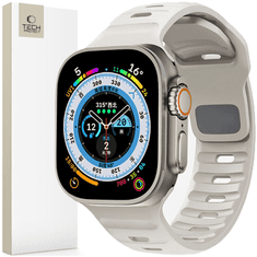 Tech-protect TECH-PROTECT ICONBAND LINE APPLE WATCH 4 / 5 / 6 / 7 / 8 / 9 / SE / ULTRA 1 / 2 (42 / 44 / 45 / 49 MM) STARLIGHT