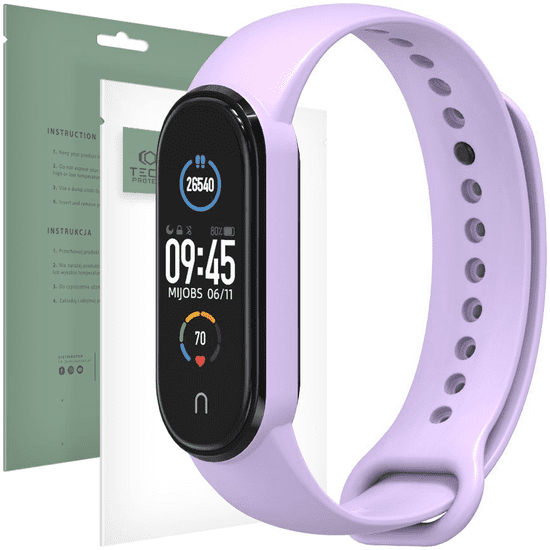 Tech-protect TECH-PROTECT ICONBAND XIAOMI MI SMART BAND 5 / 6 / 7 / NFC VIOLET