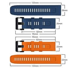 Tech-protect TECH-PROTECT ICONBAND GARMIN FENIX 3 / 5X / 3HR / 5X PLUS / 6X / 6X PRO / 7X ORANGE