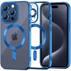 Tech-protect TECH-PROTECT MAGSHINE MAGSAFE IPHONE 15 PRO MAX NAVY