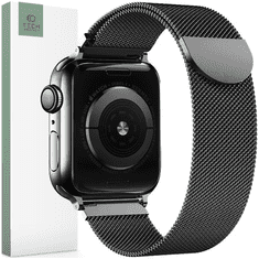 Tech-protect TECH-PROTECT MILANESEBAND APPLE WATCH 4 / 5 / 6 / 7 / 8 / 9 / SE (38 / 40 / 41 MM) FEKETE