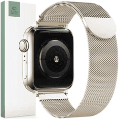 Tech-protect TECH-PROTECT MILANESEBAND APPLE WATCH 4 / 5 / 6 / 7 / 8 / 9 / SE (38 / 40 / 41 MM) STARLIGHT