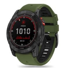 Tech-protect TECH-PROTECT ICONBAND PRO GARMIN FENIX 3 / 5X / 3HR / 5X PLUS / 6X / 6X PRO / 7X ARMY ZÖLD/FEKETE