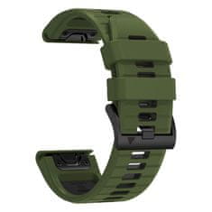 Tech-protect TECH-PROTECT ICONBAND PRO GARMIN FENIX 3 / 5X / 3HR / 5X PLUS / 6X / 6X PRO / 7X ARMY ZÖLD/FEKETE