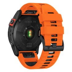 Tech-protect TECH-PROTECT ICONBAND PRO GARMIN FENIX 3 / 5X / 3HR / 5X PLUS / 6X / 6X PRO / 7X NARANCS/FEKETE