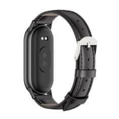 Tech-protect TECH-PROTECT LEATHERFIT XIAOMI SMART BAND 8/8 NFC FEKETE