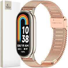 Tech-protect TECH-PROTECT MILANESEBAND XIAOMI SMART BAND 8/8 NFC ROSE GOLD