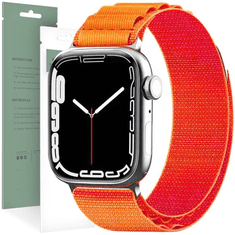 Tech-protect TECH-PROTECT NYLON PRO APPLE WATCH 4 / 5 / 6 / 7 / 8 / 9 / SE (38 / 40 / 41 MM) NARANCS