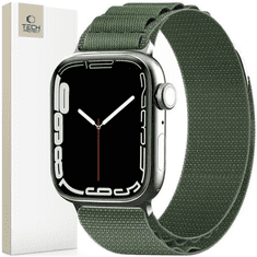 Tech-protect TECH-PROTECT NYLON PRO APPLE WATCH 4 / 5 / 6 / 7 / 8 / 9 / SE / ULTRA 1 / 2 (42 / 44 / 45 / 49 MM) MILITARY GREEN