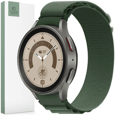 Tech-protect TECH-PROTECT NYLON PRO SAMSUNG GALAXY WATCH 4 / 5 / 5 PRO / 6 / 7 / FE MILITARY GREEN