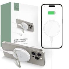 Tech-protect TECH-PROTECT QI15W-A33 MAGNETIC MAGSAFE VEZETÉK NÉLKÜLI TÖLTŐ, FEHÉR