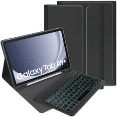 Tech-protect TECH-PROTECT SC PEN + BILLENTYŰZET GALAXY TAB A9+ PLUS 11.0 X210 / X215 / X216 FEKETE