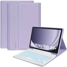 Tech-protect TECH-PROTECT SC PEN + BILLENTYŰZET GALAXY TAB A9+ PLUS 11.0 X210 / X215 / X216 VIOLET