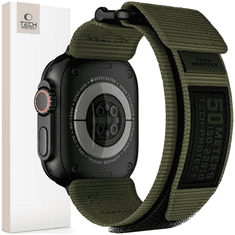 Tech-protect TECH-PROTECT SCOUT PRO APPLE WATCH 4 / 5 / 6 / 7 / 8 / 9 / SE / ULTRA 1 / 2 (42 / 44 / 45 / 49 MM) MILITARY GREEN