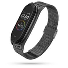 Tech-protect TECH-PROTECT MILANESEBAND XIAOMI MI SMART BAND 5/6/6 NFC FEKETE