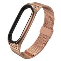 Tech-protect TECH-PROTECT MILANESEBAND XIAOMI MI SMART BAND 5/6/6 NFC ROSE GOLD