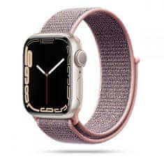 Tech-protect TECH-PROTECT NYLON APPLE WATCH 4 / 5 / 6 / 7 / 8 / 9 / SE (38 / 40 / 41 MM) PINK SAND