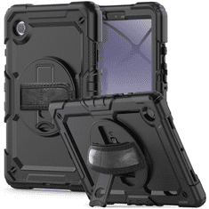 Tech-protect TECH-PROTECT SOLID360 GALAXY TAB A9 8.7 X110 / X115 FEKETE