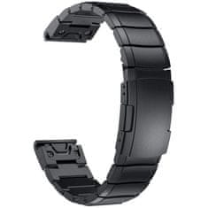 Tech-protect TECH-PROTECT STEELBAND GARMIN FENIX 3 / 5X / 3HR / 5X PLUS / 6X / 6X PRO / 7X FEKETE