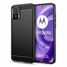 Tech-protect TECH-PROTECT TPUCARBON MOTOROLA EDGE 30 NEO FEKETE