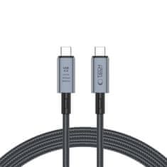 Tech-protect TECH-PROTECT ULTRABOOST MAX USB 4.0 8K 40GBPS TYPE-C KÁBEL PD240W 200CM SZÜRKE