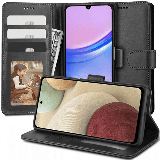 Tech-protect TECH-PROTECT WALLET GALAXY A15 4G / 5G FEKETE