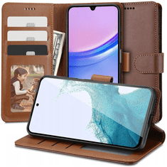 Tech-protect TECH-PROTECT WALLET GALAXY A15 4G / 5G BROWN