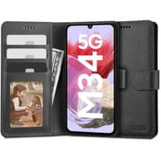 Tech-protect TECH-PROTECT WALLET GALAXY M34 5G FEKETE