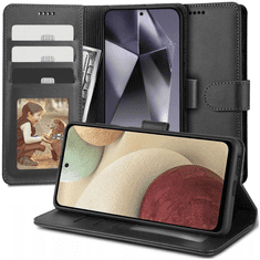 Tech-protect TECH-PROTECT WALLET GALAXY S24 FEKETE