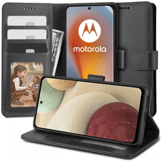 Tech-protect TECH-PROTECT WALLET MOTOROLA EDGE 50 FUSION 5G FEKETE