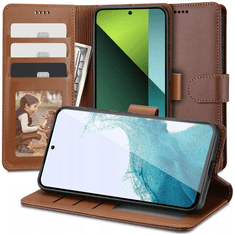 Tech-protect TECH-PROTECT WALLET XIAOMI REDMI NOTE 13 PRO 5G / POCO X6 5G BROWN