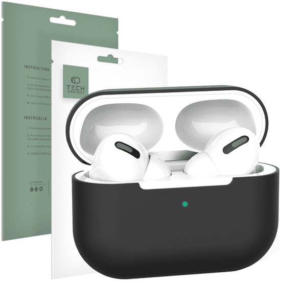 Tech-protect TECH-PROTECT ICON APPLE AIRPODS PRO 1/2 FEKETE