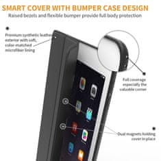 Tech-protect TECH-PROTECT SMARTCASE IPAD 9.7 5 / 6 / 2017-2018 FEKETE