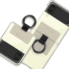 UNBRANDED WHITESTONE CLAR CASE RING GALAXY FLIP 4 BEEGE SZÍNNEL