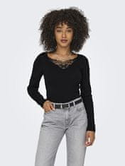 ONLY Női póló ONLKIRA Regular Fit 15302894 Black (Méret M)