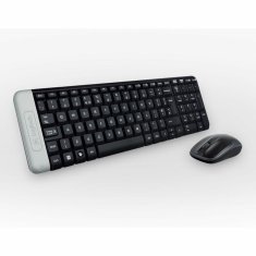 NEW Logitech TDS6080 billentyűzet és vezeték nélküli egér műanyag 2400 W