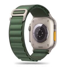 Tech-protect TECH-PROTECT NYLON PRO APPLE WATCH 4 / 5 / 6 / 7 / 8 / 9 / SE (38 / 40 / 41 MM) MILITARY GREEN