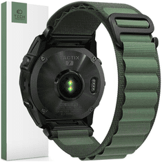 Tech-protect TECH-PROTECT NYLON PRO GARMIN FENIX 5 / 6 / 6 PRO / 7 MILITARY GREEN