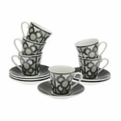 NEW Versa porcelán kávéskanna készlet (6 darab) (5,8 x 6 x 5,8 cm)