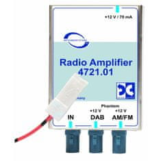 NEW Erősítő 6 v - 12 v AM/FM 70 mA (Újratervezett A termékek)