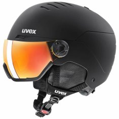 NEW Uvex síbukósisak 54-58 cm Fekete (Felújított termék B)