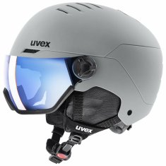 NEW Sí sisak Uvex Wanted visor 58-61 cm Szürke (Felújított termékek A)