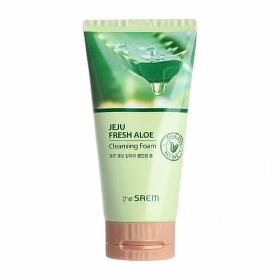 NEW A Saem Jeju Fresh Aloe tisztító hab (150 gr)