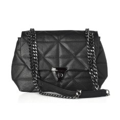 NEW Kézitáska Woman Carla Ferreri AW21-CF-1622 Fekete 30 x 17 cm 30 x 17 cm