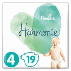 NEW Pampers Harmonie T4 eldobható pelenkák (19 uds)