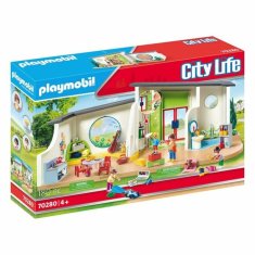 NEW Playset City Life Szivárvány Óvoda Playmobil 70280 (180 db)