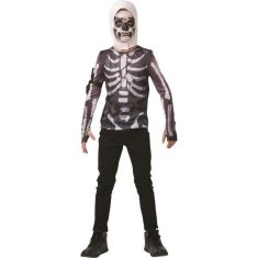 NEW Rubies Ado Skull Trooper Top koponya koponya jelmez gyerekeknek 13-14 éveseknek Síkalapok