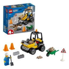 NEW Játékkészlet City Roadwork Truck Lego 60284