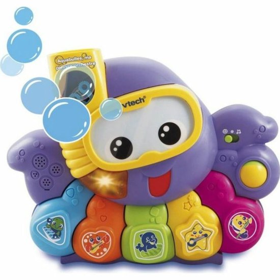 NEW Vtech Aquabulles My Octopus Orchestra játékok a fürdőkádba