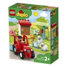 NEW Playset Duplo Mezőgazdasági traktor és állatgondozó Lego 10950 (27 db)